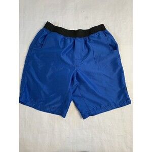 🌻2 for $20🌻PrAna Short Men M Blue Board Short Surf Beach Casual Swim Performance